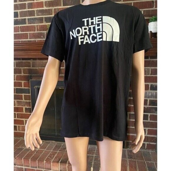The North Face Men's T-Shirt Short Sleeve Half Dome Logo Regular Fit black M new - Picture 1 of 13